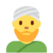 Man Wearing Turban emoji on Twitter